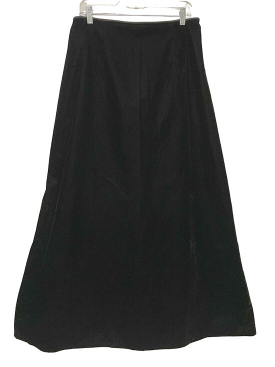 Scott McClintock Dresses & Skirts - Entire Closet $5! 90s Y2K‎ Velvet Scott Jessica McClintock Maxi Skirt
